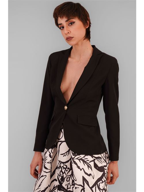 Giacca in cady Anna Sirico | GIUDITTA/0803NERO
